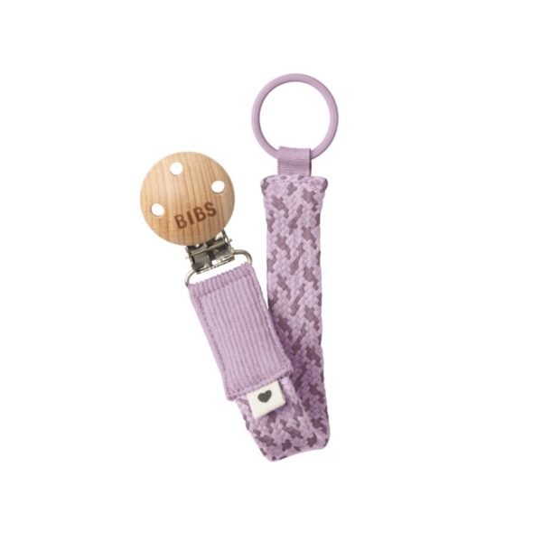 Тримач для пустушки BIBS Pacifier Clip Pale Mauve