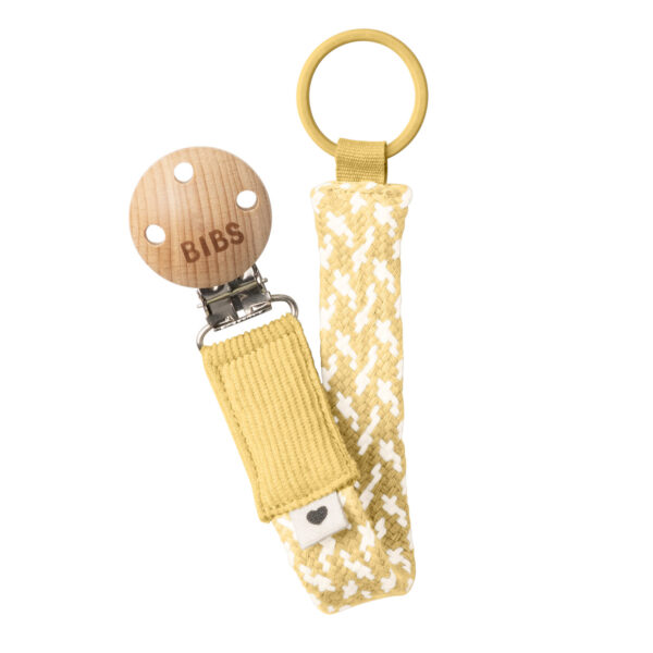Тримач для пустушки BIBS Pacifier Clip Pale Butter
