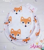 Панамка двухсторонняя "Лисички"