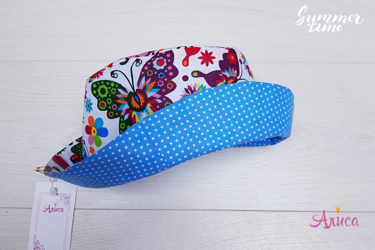 Панамка двухсторонняя "Лето"