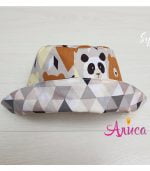 Панамка двухсторонняя "Мишки"