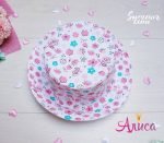 Панама хлопковая детская "Цветочки"