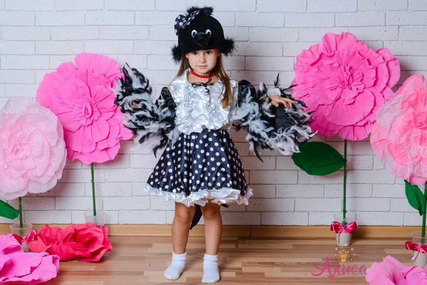 костюм сороки для девочки