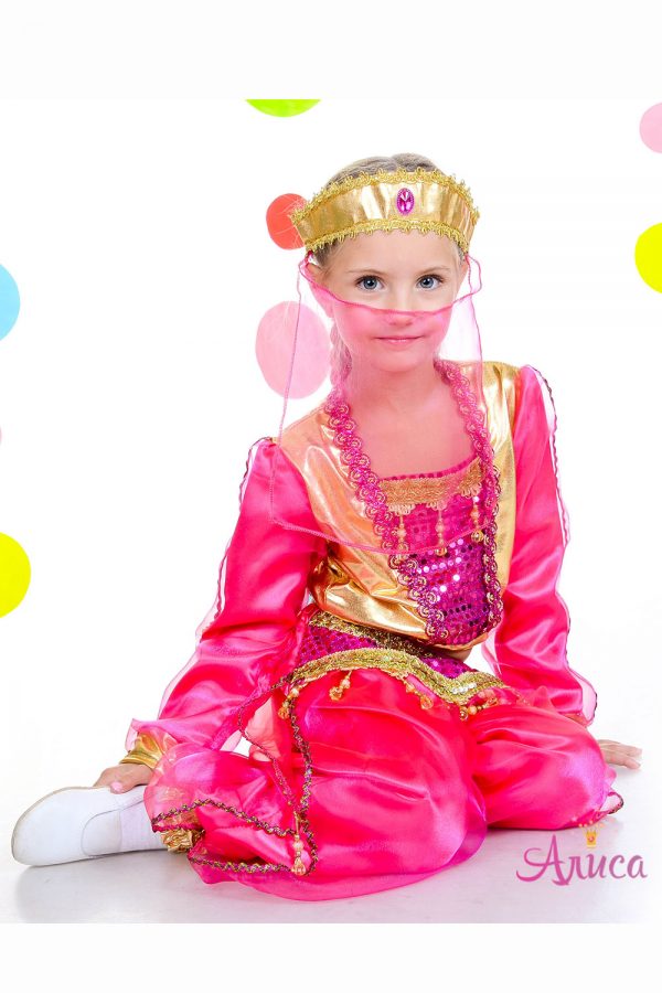 Костюм Восточная Красавица в малиновом