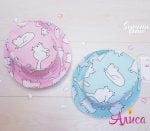 Двухсторонняя летняя детская панамка "Котики"