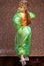 Костюм Восточная Красавица в зеленом