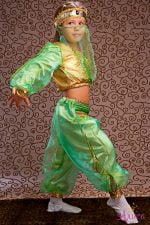 Костюм Восточная Красавица в зеленом