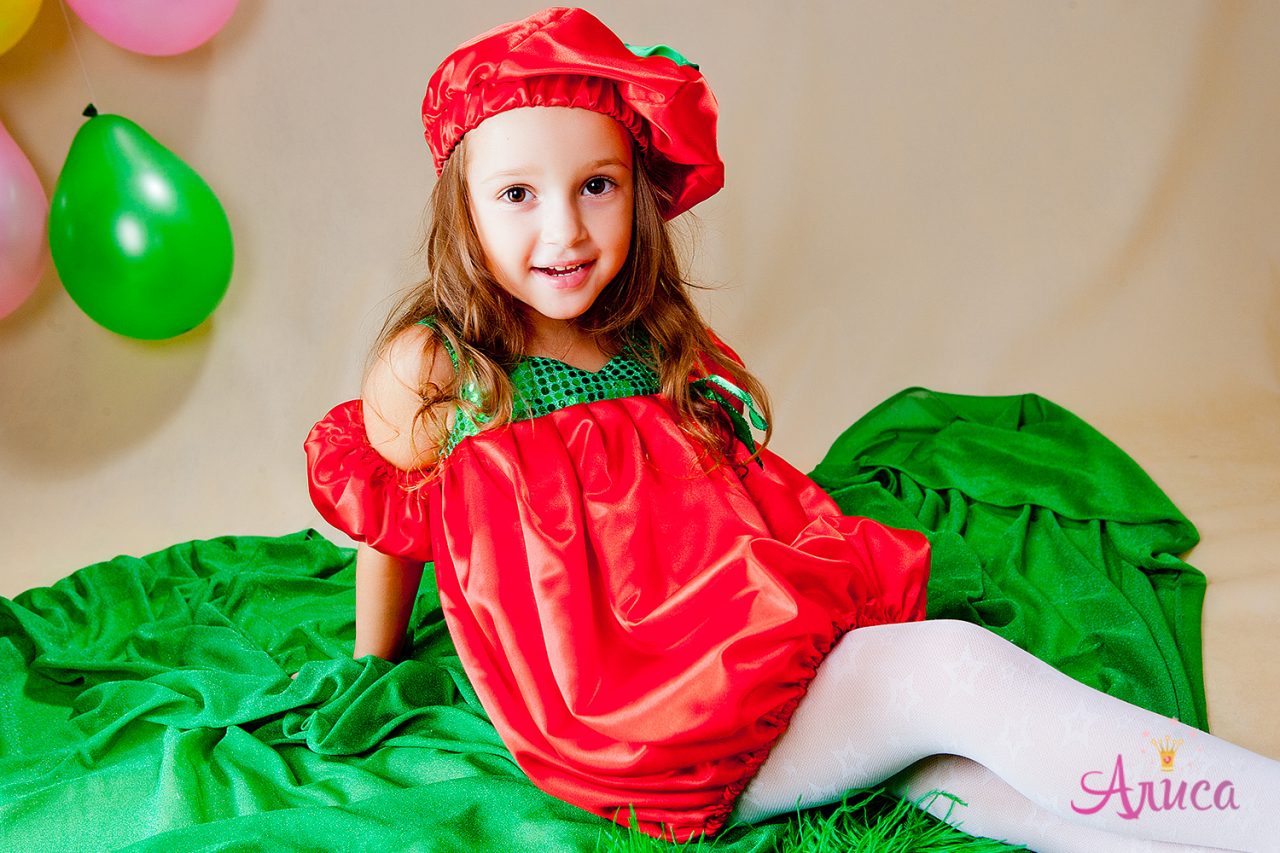 Карнавальный Костюм Помидорка (Вишенка, Калина)