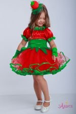 Карнавальный костюм Помидорка для девочки