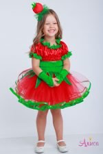 Карнавальный костюм Помидорка для девочки