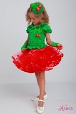 Карнавальный костюм Вишня, Вишенка для девочки