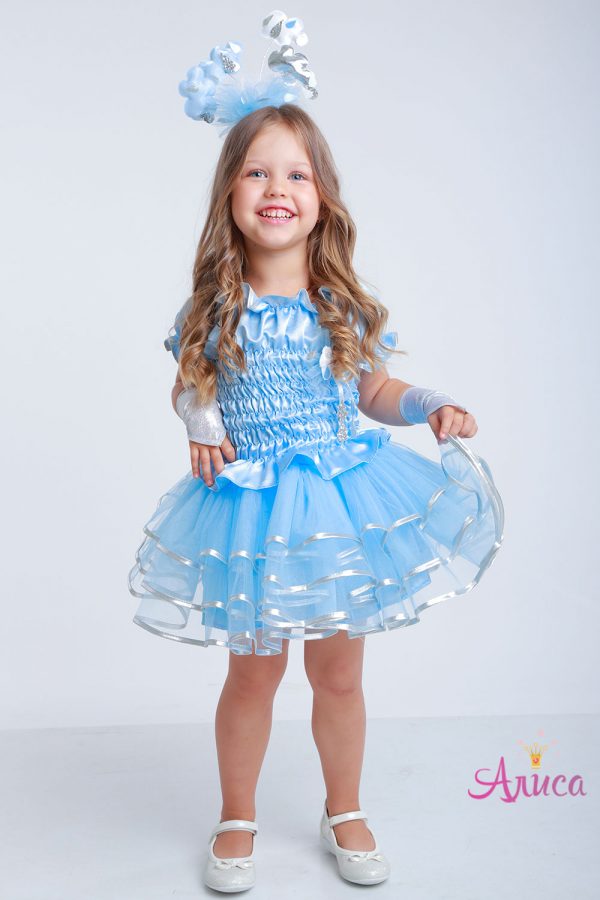 Карнавальный костюм Капелька, Тучка для девочки