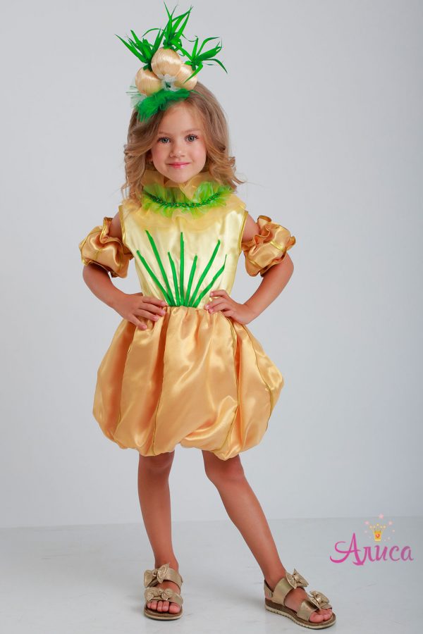 Карнавальный костюм Луковка для девочки