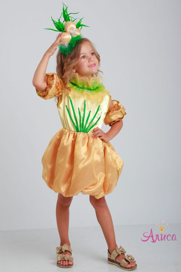 Карнавальный костюм Луковка для девочки