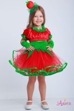 Карнавальный костюм Помидорка для девочки