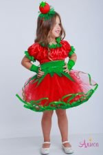 Карнавальный костюм Помидорка для девочки