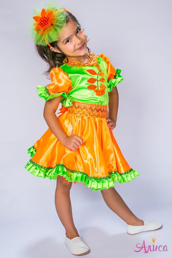 Карнавальный костюм Рябина для девочки