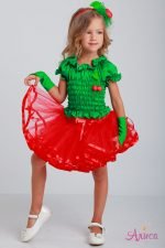Карнавальный костюм Вишня, Вишенка для девочки