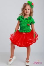 Карнавальный костюм Вишня, Вишенка для девочки