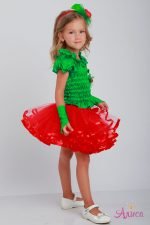 Карнавальный костюм Вишня, Вишенка для девочки