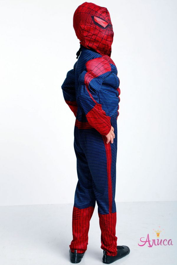 Карнавальный костюм Человек Паук с мышцамиКарнавальный костюм Человек Паук с мышцами