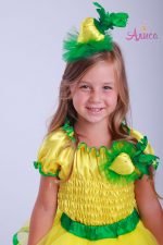 Обруч и брошка "Репка"