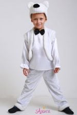 Карнавальный костюм Белый Медведь для мальчика