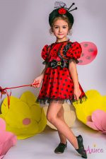 Костюм Божья Коровка - "Кокетка" для девочки