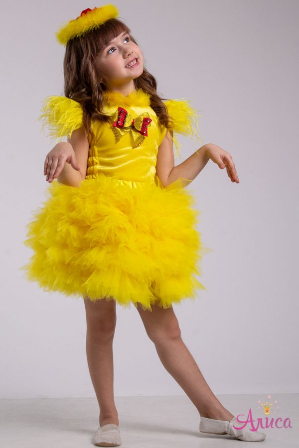 карнавальный костюм цыпленок для девочки