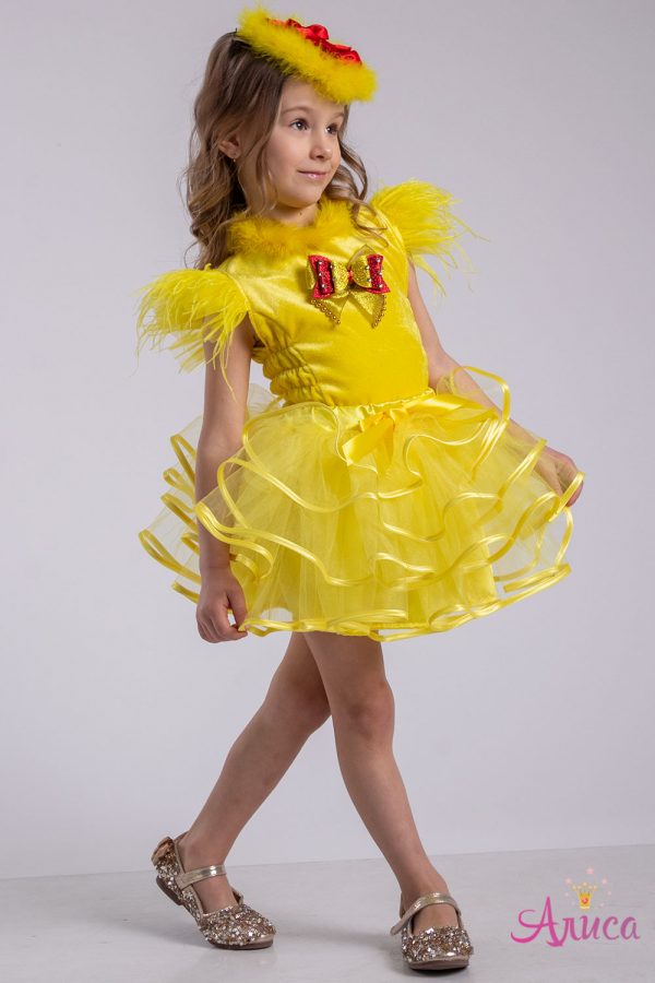 карнавальный костюм цыпленок для девочки