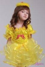 карнавальный костюм цыпленок для девочки