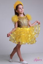 Карнавальный костюм Солнышко для девочки "Корона"