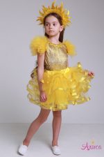 Карнавальный костюм Солнышко для девочки "Обруч"