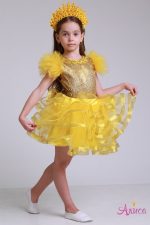 Карнавальный костюм Солнышко для девочки "Корона"