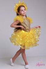 Карнавальный костюм Солнышко для девочки "Обруч"