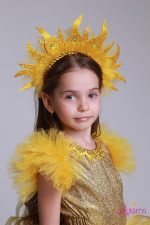 Карнавальный костюм Солнышко для девочки "Обруч"