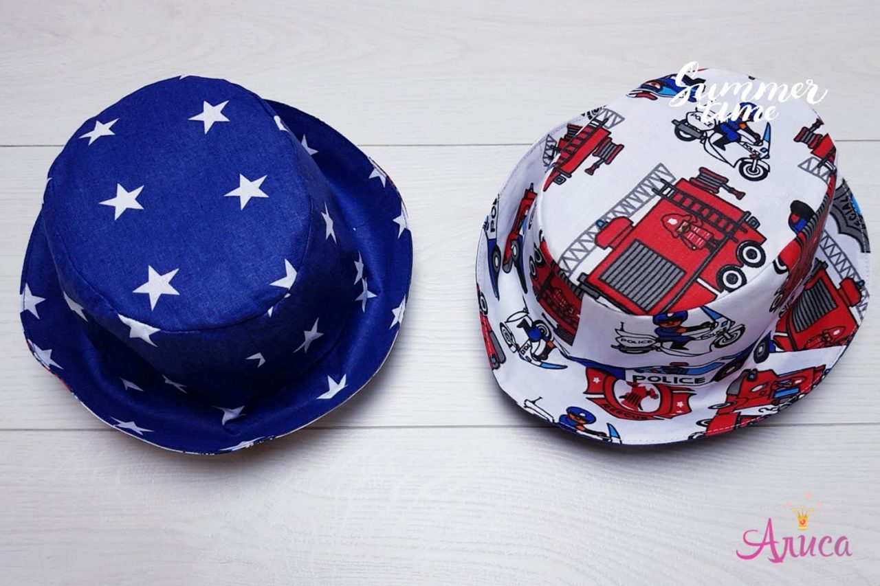 детская летняя панамка