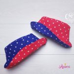 Панама хлопковая детская "Звездочки"