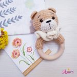 вязанная погремушка