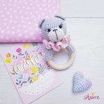 вязанная погремушка