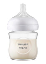 Скляна пляшечка для годування Philips AVENT Natural Природний потік 120 мл SCY930/01 (8710103990758)