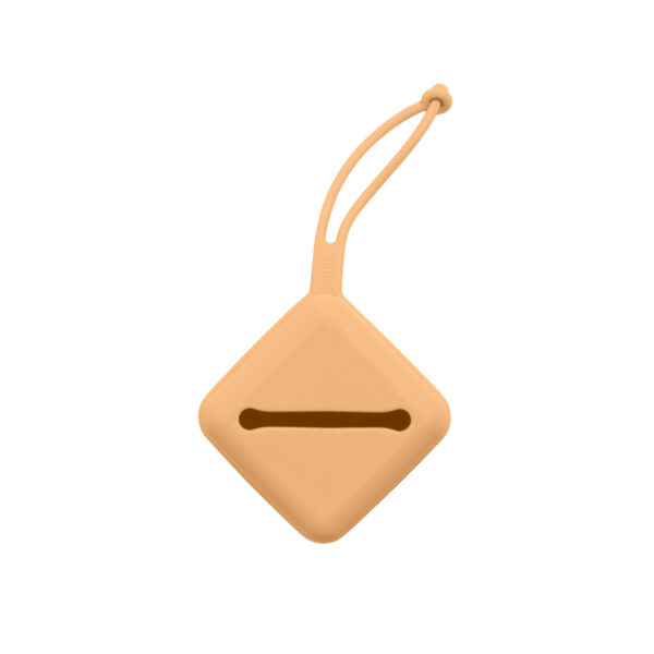 Силіконовий контейнер для пустушок BIBS Pacifier Case – Pumpkin