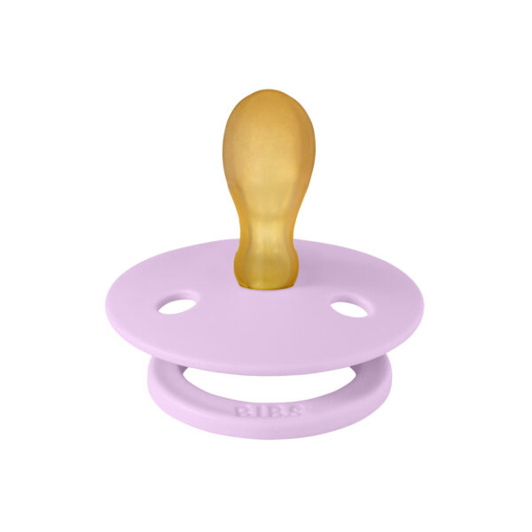 Соска пустушка BIBS Colour Latex Symmetrical (симетрична) – Violet Sky 6-18 міс.