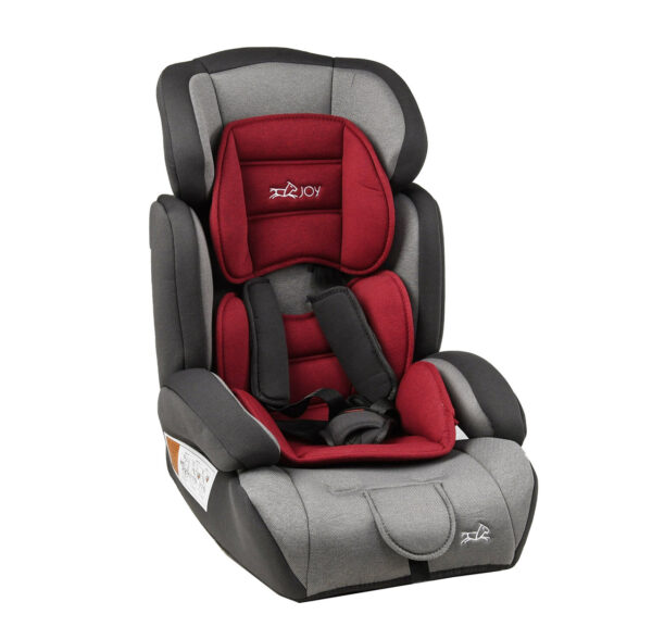Автокрісло JOY 9-36 кг Grey/Red (47900)