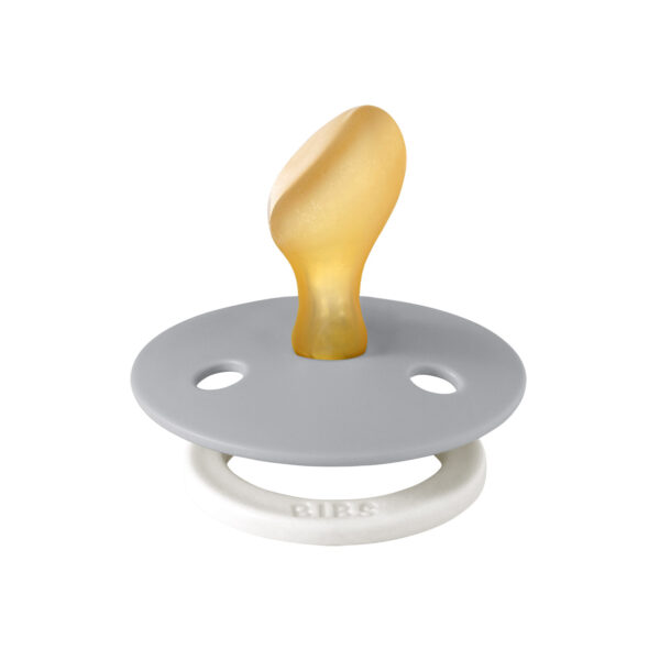 Соска пустушка BIBS Colour Latex Anatomical (анатомічна) – Cloud GLOW (світиться в темряві) 6-18 міс.