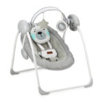 Крісло-гойдалка MoMi LISS Grey