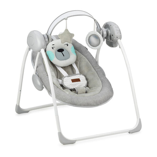 Крісло-гойдалка MoMi LISS Grey