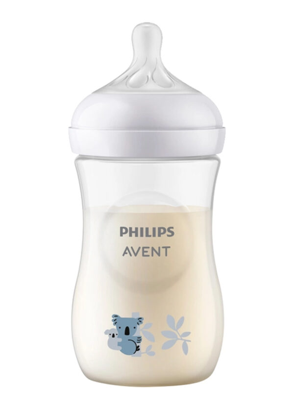 Пляшечка для годування Philips AVENT Natural Природний потік Коала 260 мл SCY903/67 (8710103989714)