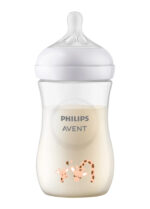Пляшечка для годування Philips AVENT Natural Природний потік Жираф 260 мл SCY903/66 (8710103989691)