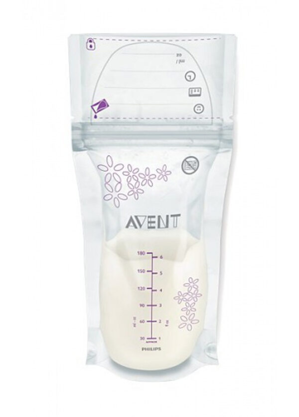 Пакети для зберігання грудного молока philips avent (scf603/25) 25 шт. (8710103637363)